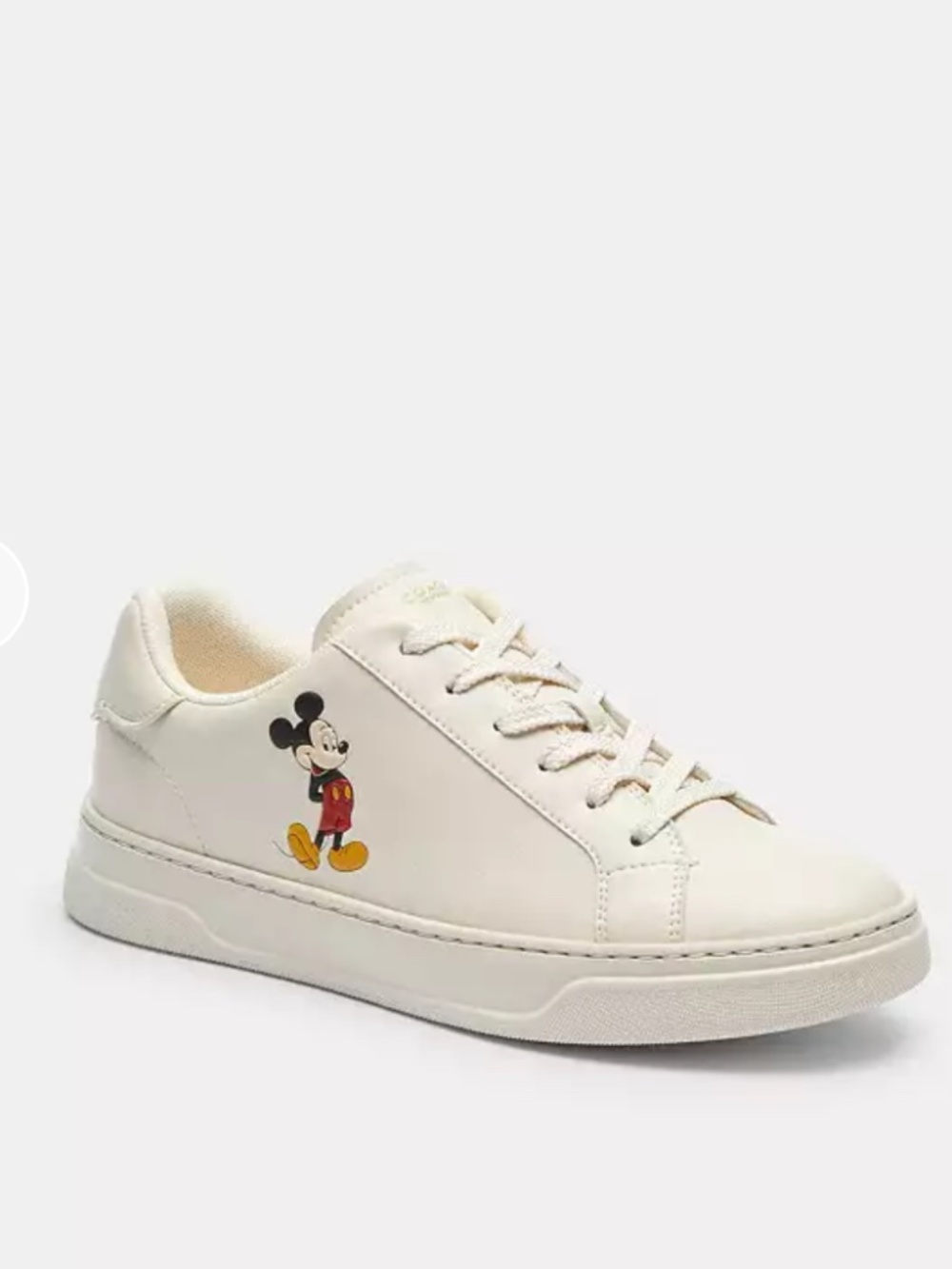 Disney X Coach High Line Sneaker with Mickey Mouse